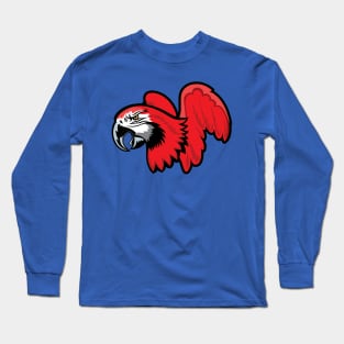 Cartoon Parrot Long Sleeve T-Shirt